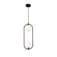 Светильник подвесной Maytoni Ring G9 50 Вт 3 кв.м черный IP20 (MOD013PL-02B)