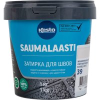 Затирка Kesto Saumalaasti 39, 1 кг, светлый-мрамор
