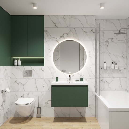 Раковина для тумбы Cersanit Como 70 см