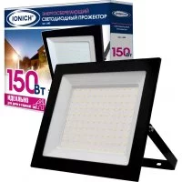 Светодиодный прожектор IONICH IFLSLED-DOB-150-865-BL-IP65