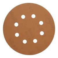 Диск шлифовальный Sunmight Gold d125 мм P180 на липучку бумажная основа (5 шт.)