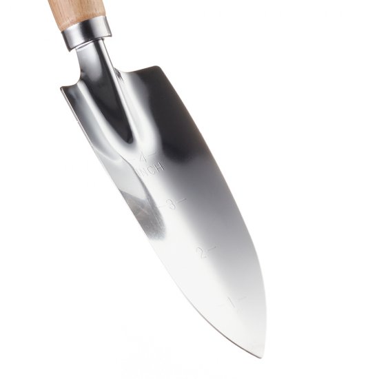 Совок садовый Ваш сад (0532-2) с деревянной ручкой узкий