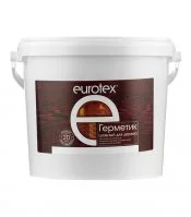 Герметик шовный для дерева Eurotex орех 6 кг