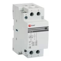 Контактор модульный EKF PROxima (km-2-25-20) 230-400 В 25 А тип AC 2Р