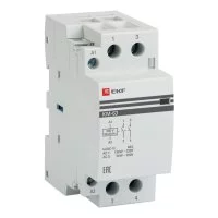 Контактор модульный EKF PROxima (km-2-63-20) 230-400 В 63 А тип AC 2Р