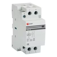 Контактор модульный EKF PROxima (km-2-50-20) 230-400 В 50 А тип AC 2Р
