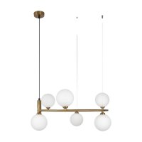 Светильник подвесной Maytoni Ring G9 150 Вт 8 кв.м латунь IP20 (MOD013PL-06BS1)