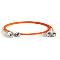 Волоконно-оптический патч-корд Hyperline FC-D2-62-ST/PR-ST/PR-H-1M-LSZH-OR