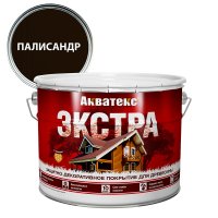 Антисептик Акватекс Экстра декоративный для дерева палисандр 9 л