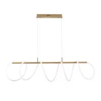 Люстра светодиодная потолочная Arte Lamp Klimt 46 Вт 3000К 20 кв.м (A2850SP-75PB)