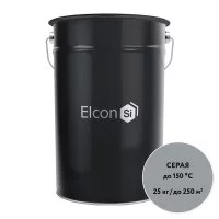 Эмаль антикоррозионная Elcon ОС-12-03 серая RAL 7040 матовая 25 кг