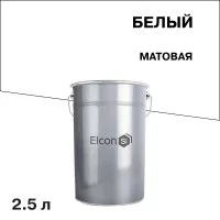 Эмаль антикоррозионная Elcon ОС-12-03 белая матовая 25 кг
