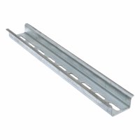 DIN-рейка перфорированная EKF PROxima 100 см усиленная (10 шт.) (tdr-1.0)