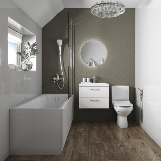 Раковина для тумбы Cersanit Como 50 см