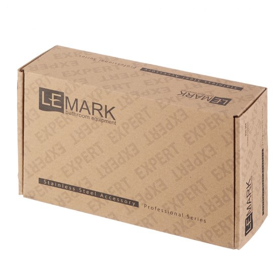 Дозатор для моющего средства Lemark Expert встраиваемый сталь (LM8201S)
