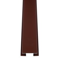 H-профиль металлический Grand Line коричневый RAL 8017 2 м