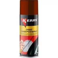 Автомобильный грунт KERRY коричневый аэрозоль, 520 мл