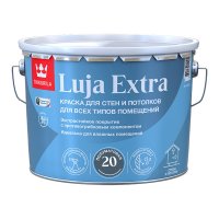 Краска моющаяся Tikkurila Luja Extra полуматовая база А белая 9 л