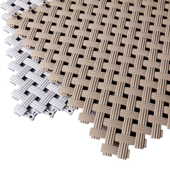 Антискользящее модульное покрытие Sensor Aqua 340х340 мм бежевое (12 шт.=1,39 кв.м)