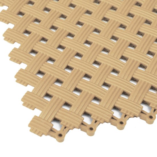 Антискользящее модульное покрытие Sensor Aqua 340х340 мм бежевое (12 шт.=1,39 кв.м)