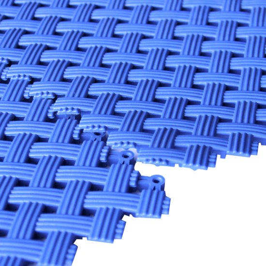 Антискользящее модульное покрытие Sensor Aqua 340х340 мм синее (12 шт.=1,39 кв.м)