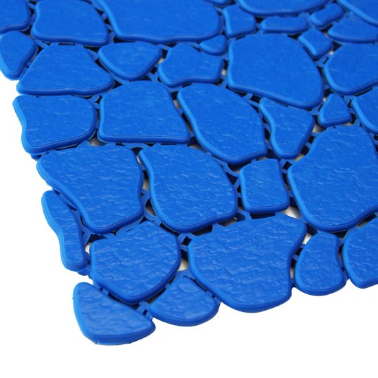 Антискользящее модульное покрытие Sensor Aqua Stone 340х340 мм синее (12 шт.=1,39 кв.м)