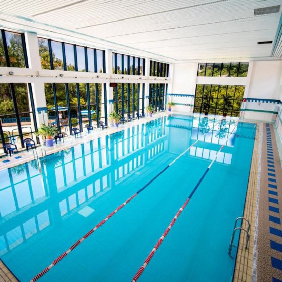 Антискользящее модульное покрытие Sensor Aqua Stone 340х340 мм синее (12 шт.=1,39 кв.м)