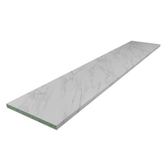 Столешница calacatta marble 7405/6 3000х600х40 мм ДСП Slotex