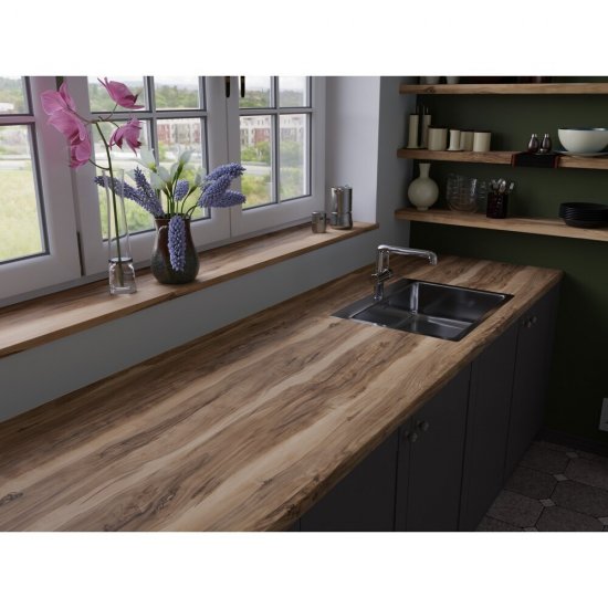 Столешница indian rosewood 3247/P 3000х600х40 мм ДСП Slotex
