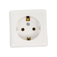 Одноместная розетка Systeme Electric Хит