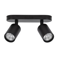 Спот Arte Lamp GU10 70 Вт 4 кв.м черный IP20 (A3226PL-2BK)