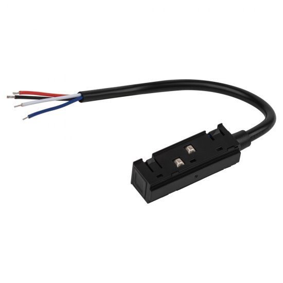 Ввод питания для магнитного шинопровода Эра Nova черный (Б0054794/44752/7752)