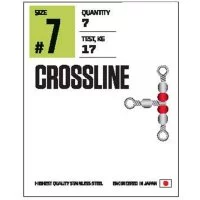Трехсторонние вертлюги с бусинами Lucky John LJ Pro Series CROSLINE 016