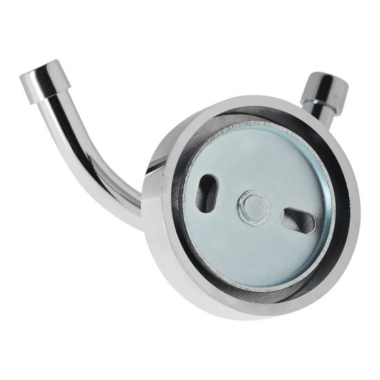 Крючок для ванной Fora Long двойной на шуруп металл хром (L027/1015)