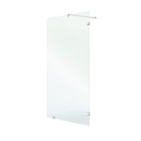 Душевая перегородка Walk in Ulitka хром 100х195 см стекло прозрачное 8 мм (74104040)