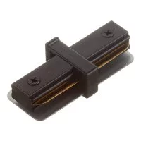 Коннектор для однофазного шинопровода прямой Эра TR-1PA черный (Б0054464)