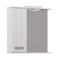 Зеркальный шкаф Vigo Diana 70х70х15 см с подсветкой белый