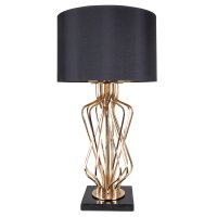 Лампа настольная E27 60 Вт Arte Lamp Fire (A4032LT-1GO)