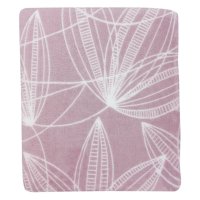 Плед 180х200 см Belezza Gardenia микрофибра розовый