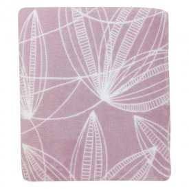 Плед 180х200 см Belezza Gardenia микрофибра розовый