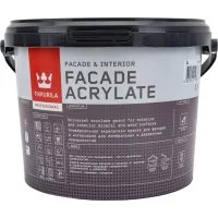 Акрилатная универсальная эмаль для фасадов и интерьеров Tikkurila FACADE ACRYLATE