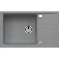 Мойка ALVEUS GRANITAL INTERMEZZO 130 CONCRETE-G81 780x480x200 1X в ком.с сифоном
