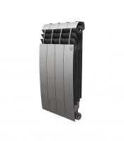 Радиатор биметаллический Royal Thermo BiLiner Silver Satin 500 мм 4 секции 1