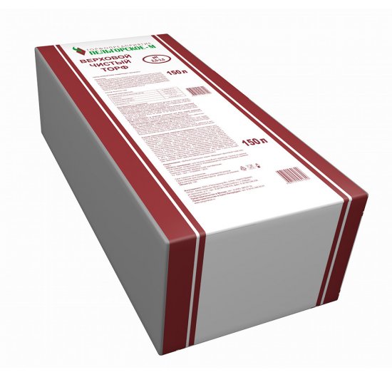 Торф Пельгорское-М верховой сфагновый чистый 150 л