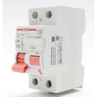 Устройство защитного отключения AKEL УЗО-VDH-2P-63A-30mA-ТипAC