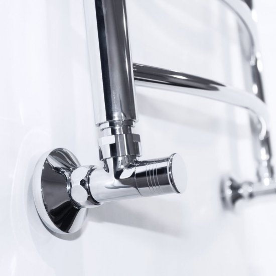 Комплект установочный для полотенцесушителя Лесенка Люкс 2 хром