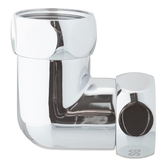 Соединитель угловой для полотенцесушителя 1 ВР(г) х 1 ВР(г) хром