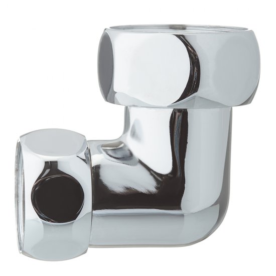 Соединитель угловой для полотенцесушителя 1 ВР(г) х 3/4 ВР(г) хром