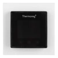 Терморегулятор программируемый для теплого пола Thermoreg TI-970 черный/белый