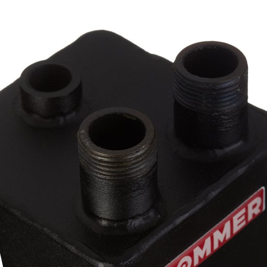 Коллектор распределительный Rommer 1 НР(ш) 2 отопительных контура с гидравлическим разделителем (RDG-0018-004002)